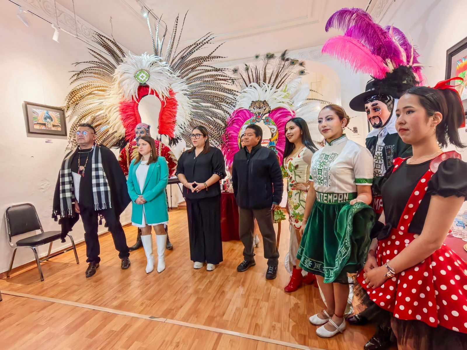 Inaugura Ayuntamiento de Tlaxcala exposición fotográfica alusiva a los huehues